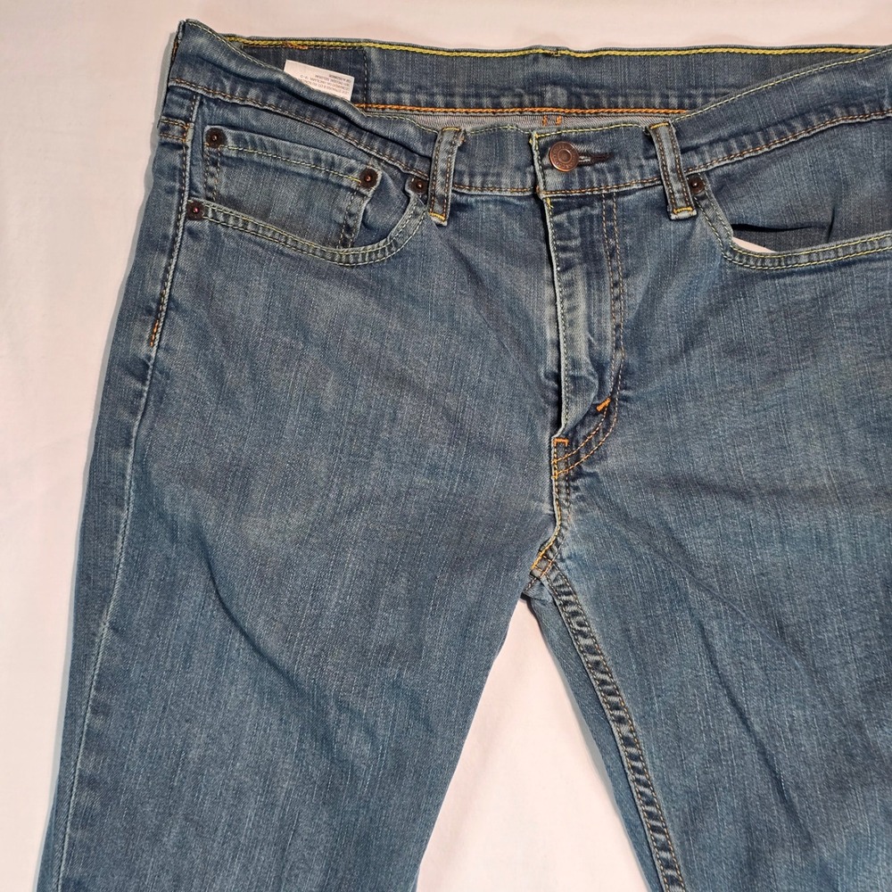 Levis 511 Slim Fit Mens Jeans Blue Medium Wash Denim W34 L32 04511-0408 - Picture 9 of 16